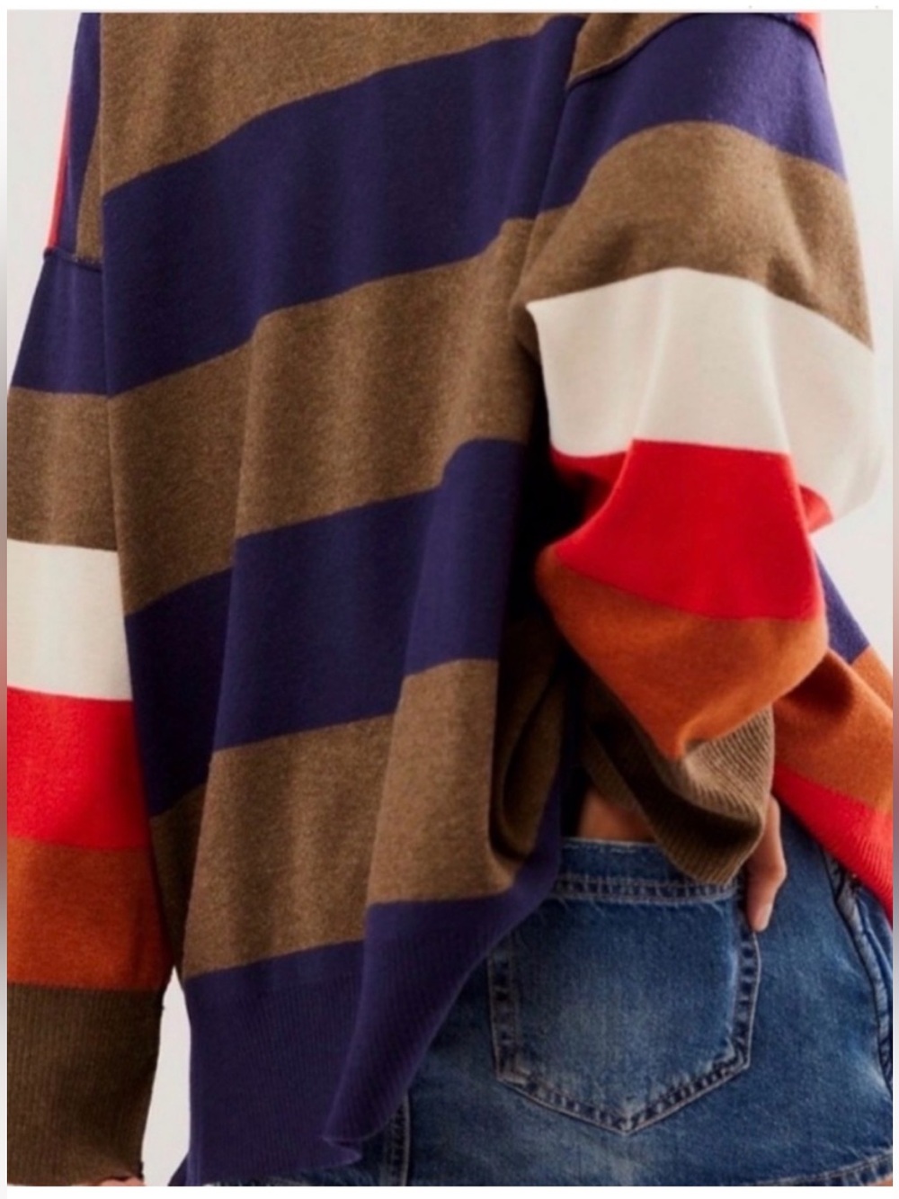 Free People Coastal Stripe
Pullover in Set Sail Combo Small NWT - Picture 2 of 5